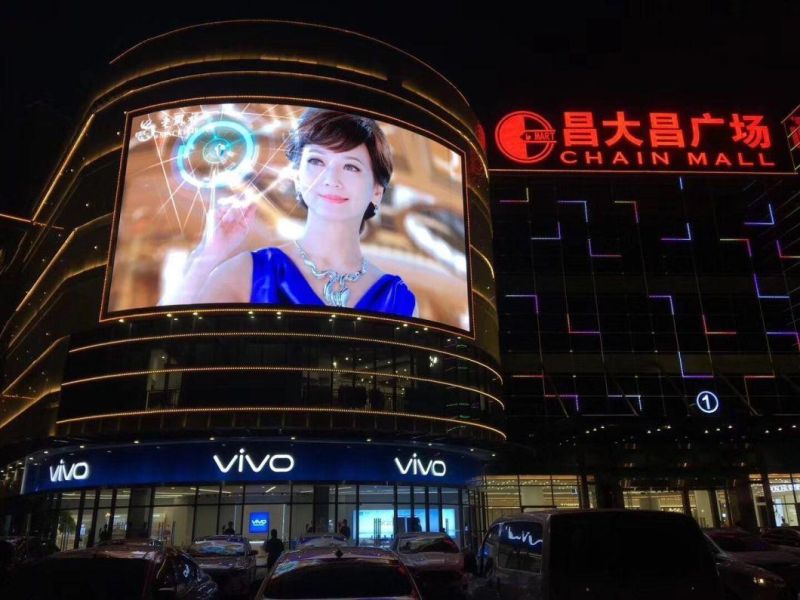 8000CD P10 P8 P5 Full Color Advertising LED Display