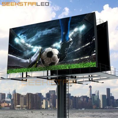 Outdoor Brightness Full Color Naked Eye LED Giant Advertising Display Screen P6