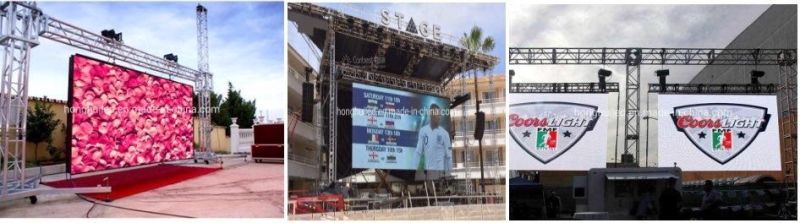 HD P6 Rental Outdoor LED Display Panel for Advertising Stage Video Wall