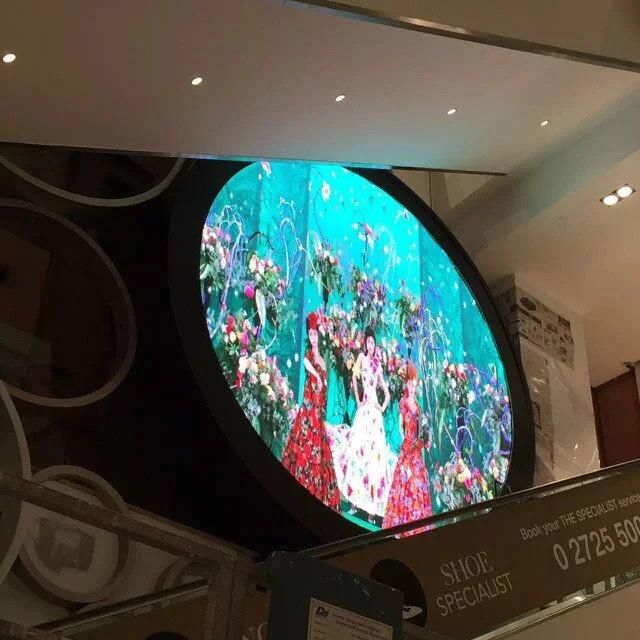 Customized Size Full Color Indoor Circle Round LED Display Screen