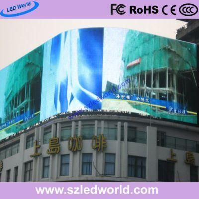 Curved Full Color Outdoor LED Display