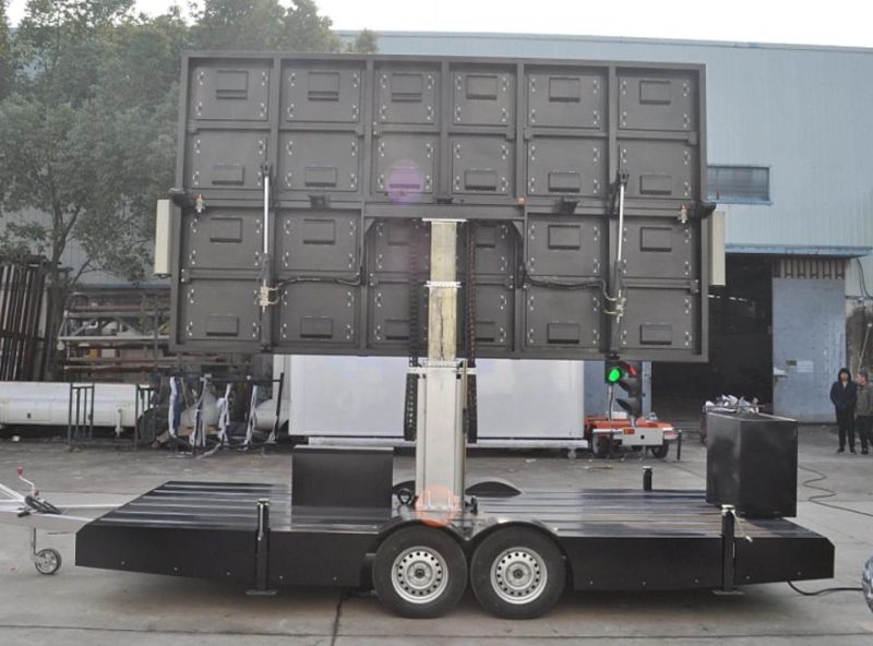 Outdoor LED Display Trailer Screen Panel for Advertising