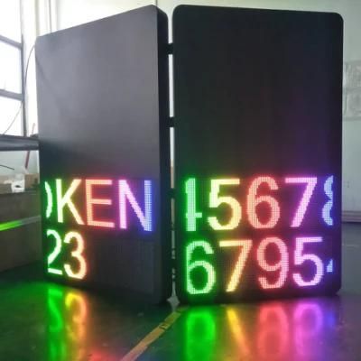 SMD RGB Full Color Double Side P8 Outdoor LED Display Traffic Signboard