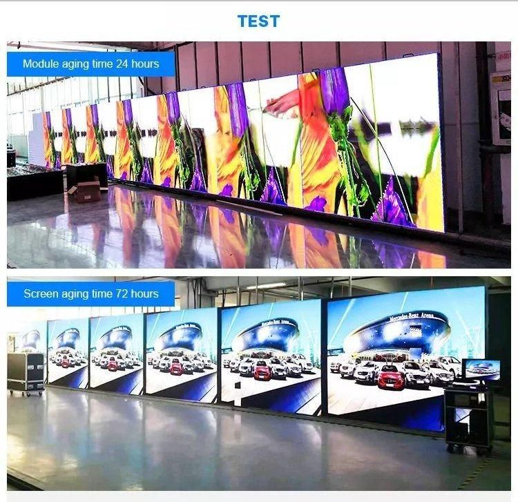 Indoor ETL Approved Fws Die-Casting Aluminum Case 640mm X 480mm Billboard LED Screen