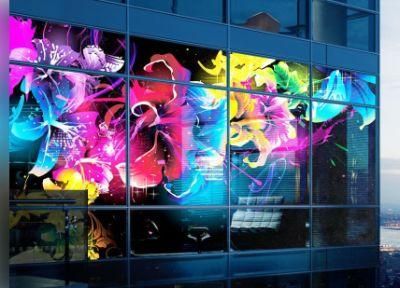 High-Brightness Outdoor P3.91 Transparent Full-Color LED Display