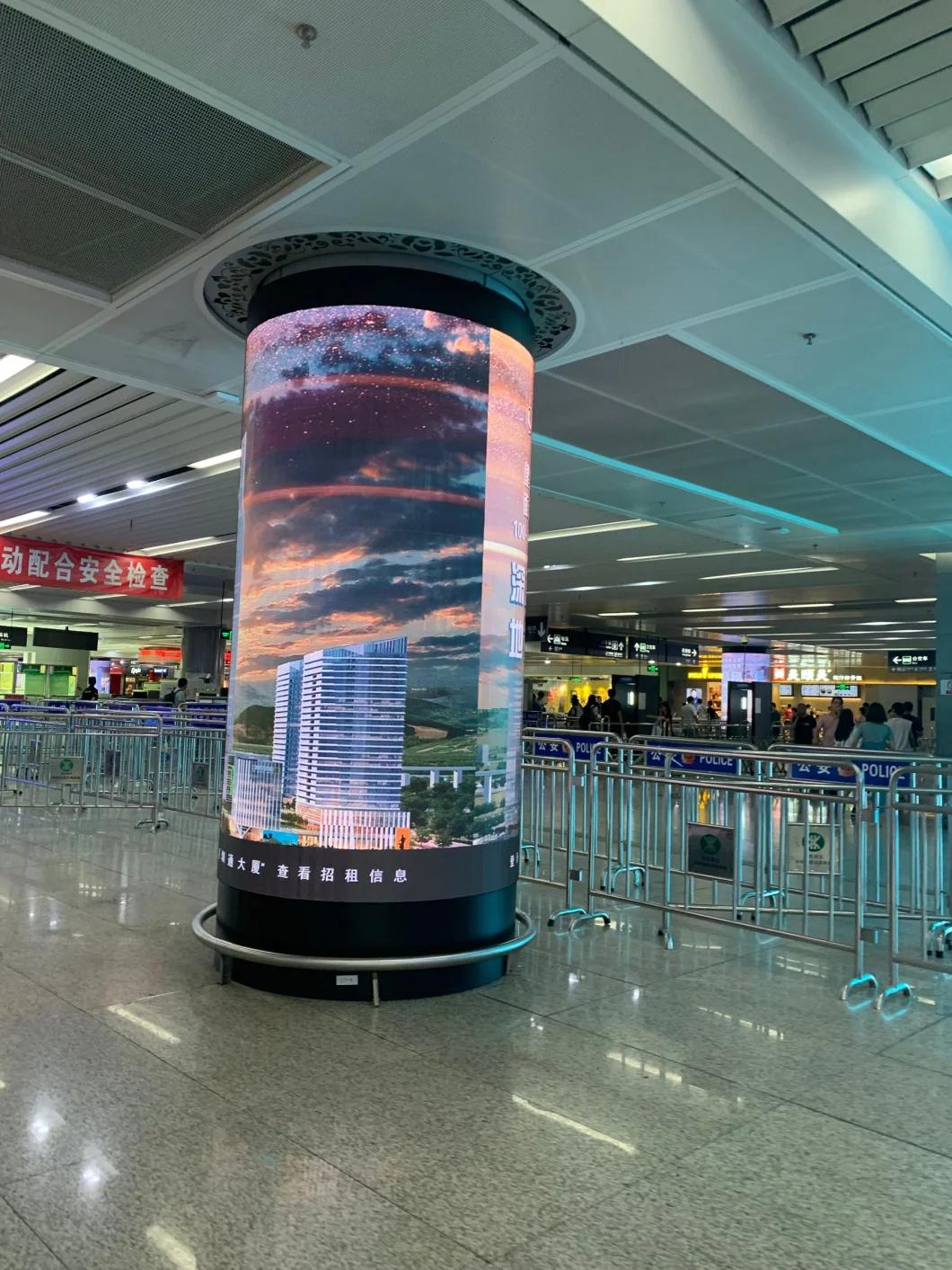 Curve LED Display Screen P4 Indoor LED Slim Panel P4 Flexible LED Display