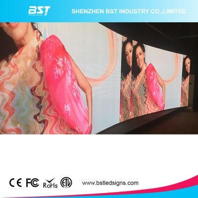 High Resolution P3&P4&P5&P6 Indoor Full Color Curved LED Display for Advertising