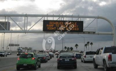 P10 Matrix LED Variable Message Sign LED Vms Traffic Display Board Panel