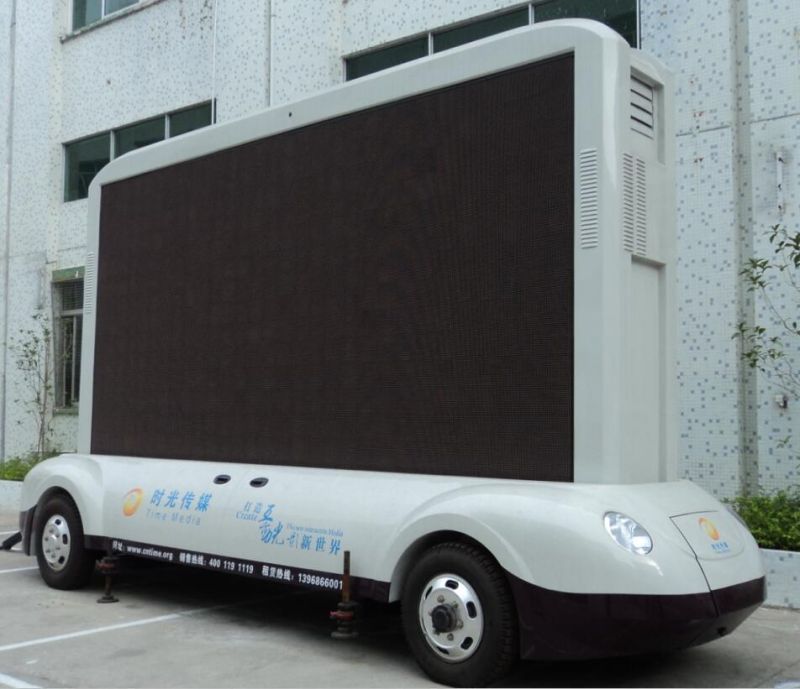 P6mm Outdoor Full Color Mobile LED Advertising Screen LED Trailer