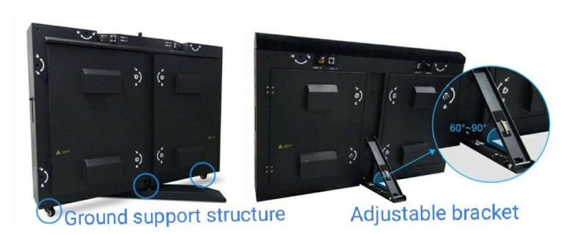 Dual Backup Adjustable Bracket LED Screen for Sport (IPM6)