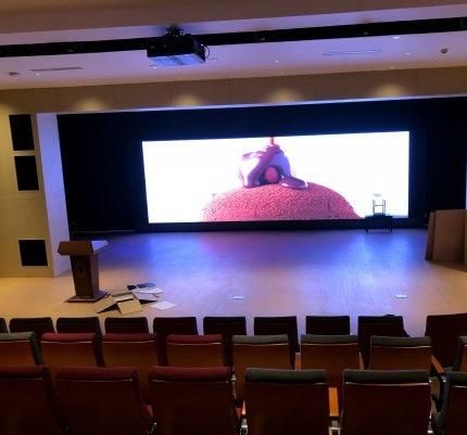 High Refresh Rate Small Pitch P3/P2.5/P2/P4 Indoor Fixed Stage Background LED Screen for School