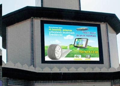 P10 Outdoor LED Display Screen for Outdoor Advertising Video