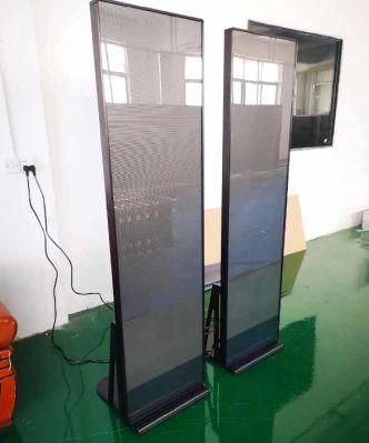 P2.5 Full Color Video LED Display Stand Poster Mirror Portable Screen