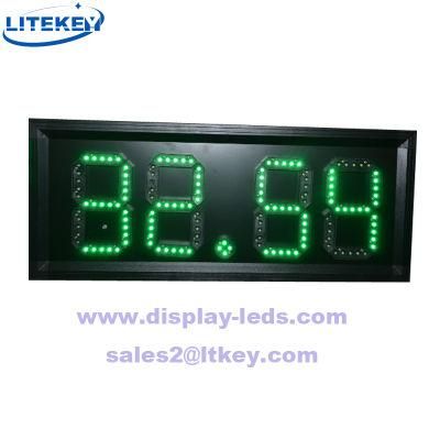 Single Color Digit 8888 Waterproof Gas Price LED Sign