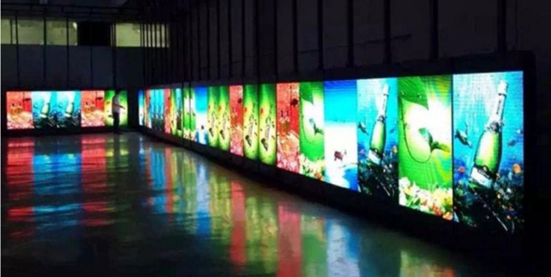 LED Advertising Board Panel Outdoor LED Video Wall Stree Light Pole LED Display Screen Poster P3 LED Display