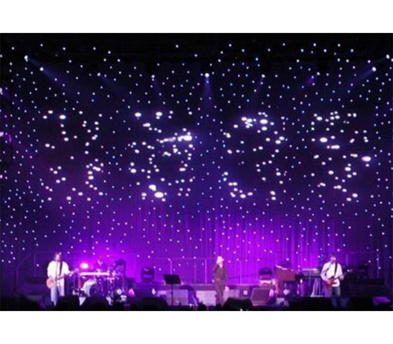 China 4m*3m RGBW Color LED Star Curtain Cloth Light