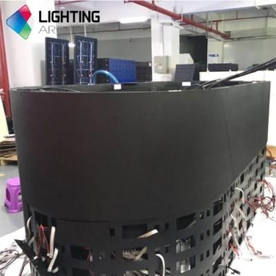 P2.5 Flexible LED Display Screen P3 Flexible LED Module Indoor Cylindrical LED Screen