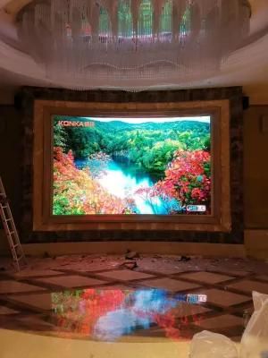 Interior P2.5 Full Color Video Wall Display HD LED Screen