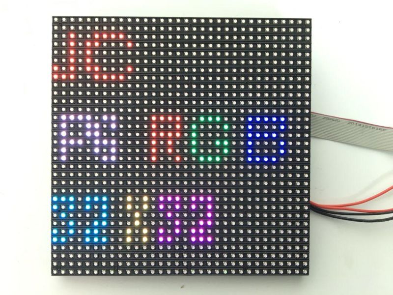 Buying LED Display Free Masks P6 Indoor LED Display with 1.92mhx0.192MW