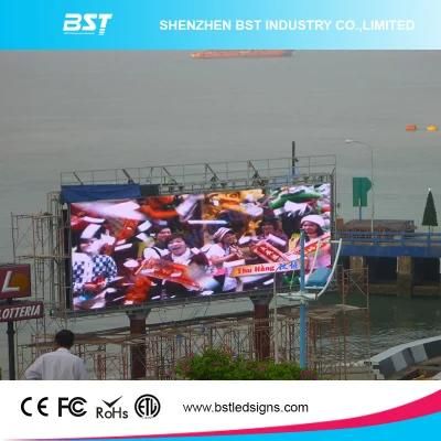 P6 Full Color Outdoor Large Advertising LED Display Screen for Video Advertising High Resolution