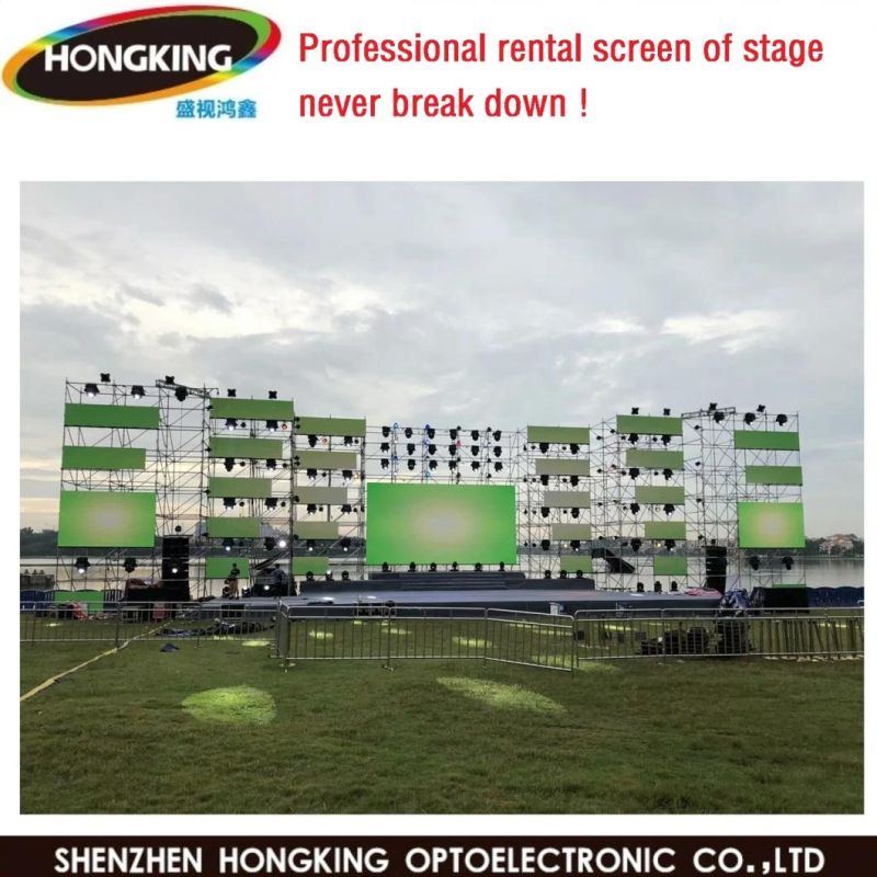 P6 Indoor Rental LED Display Screen Signage for Advertising