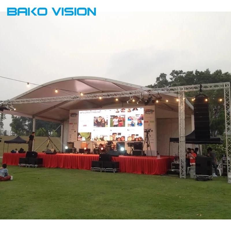 Reliable P4.81 Outdoor 50X100cm Rental LED Display with Kinglight LEDs