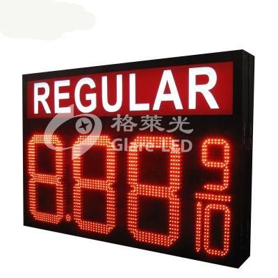 WiFi Gas Price Sign Control Box LED Box Light Sign Gas Station LED Gas Price Sign White 18 Inch