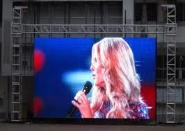 High Brightness Outdoor Full-Color Advertising Video Wall P10 LED Display Screen