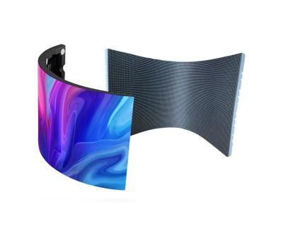 Indoor P2 Adversting Flexible Curved Circle Round Display Screen Cheap Price Soft LED Modules