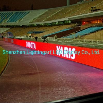 Football Stadium Perimeter LED Screen Display P10 Large Stadium LED Display Screen