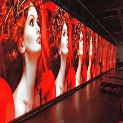 Iron Case 960 mm*960 mm Indoor LED Video Wall on Sale Korea LED Display