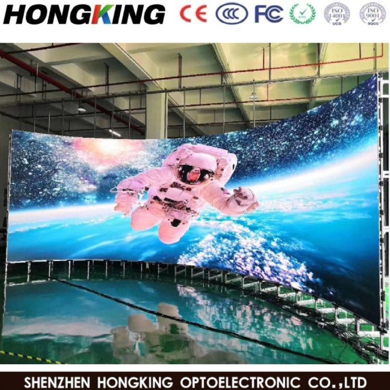 16: 9 HD Monitoring Indoor P1.8 SMD 3840Hz LED Display Sign