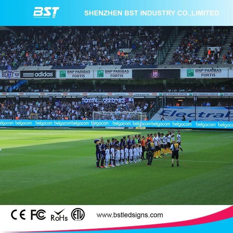 P12 SMD Full Color Outdoor Perimeter LED Display Banner Around Stadium