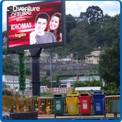 Waterproof P6 Outdoor LED Street Advertising Display Screen