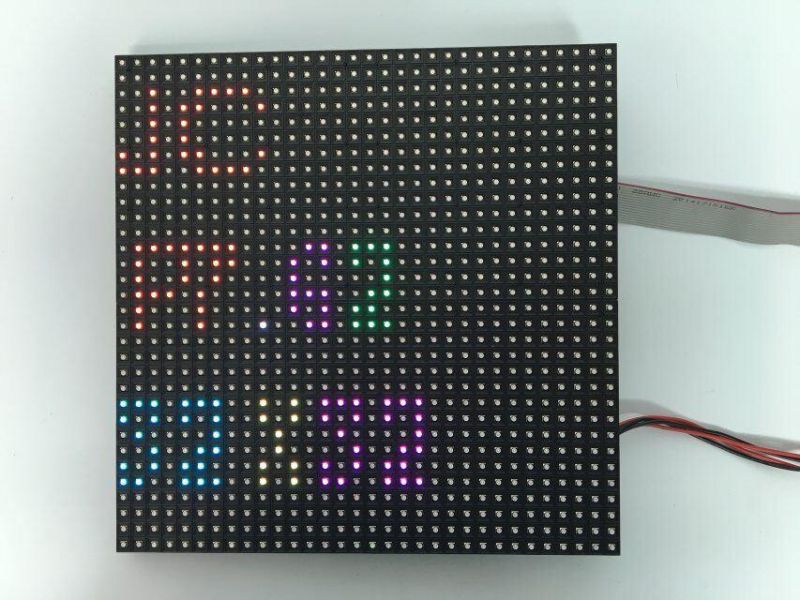 RGB 32X32 Pixels P7.62 Indoor LED Screen Display Module