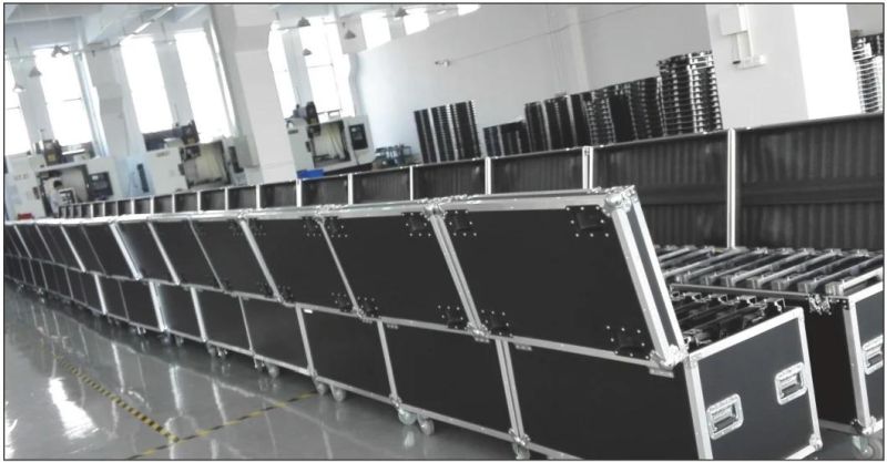 P2.976 Fast Assemble Cabinet Display Screen for Adverting Using