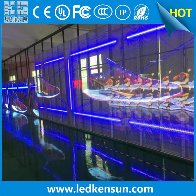 Transparent LED Display P3.91-7.8mm Indoor LED Screens