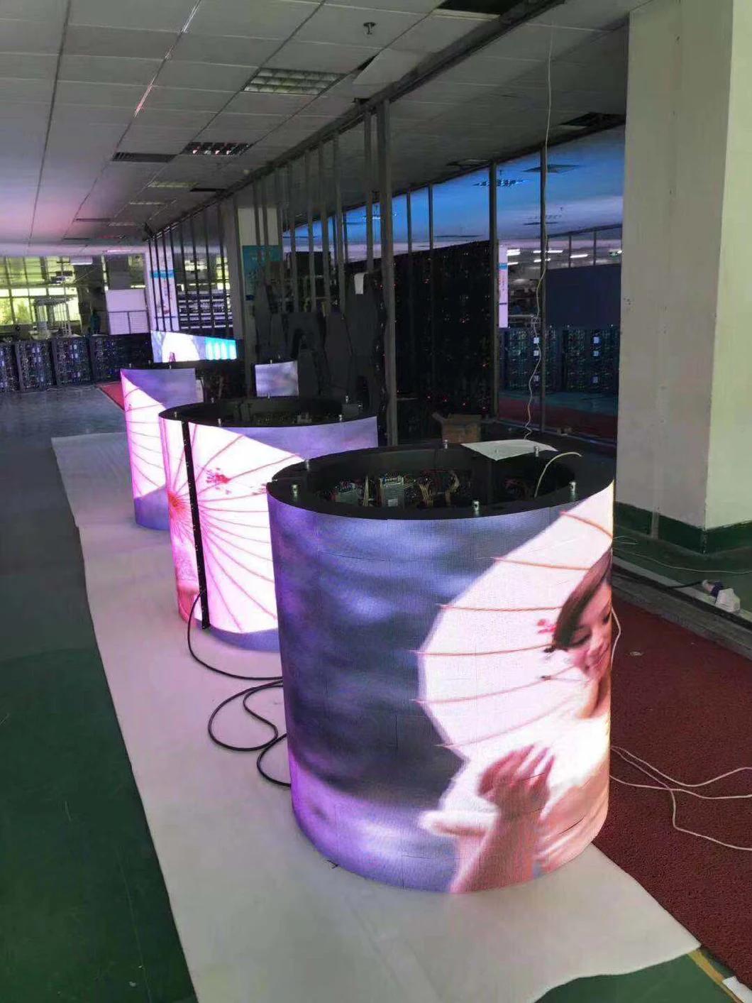 Indoor High Definition P2, P2.5, P3 Flexible LED Display Screen