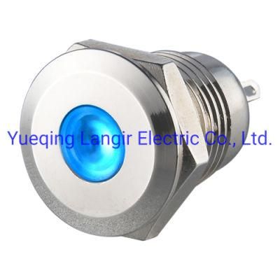 12mm Vandal Resistant Pilot Lamp (P12-P-N-D)