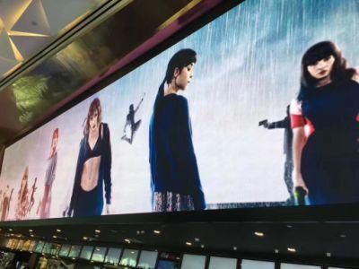 Front Service P6mm Indoor LED Video Display in Shopping Mall