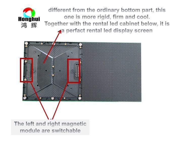 LED Advertising Display Outdoor P4.81 Stage LED Screen for Concert with Die-Casting Aluminum Cabinet 500*500