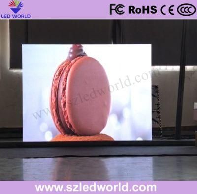 HD2.5 Full Color LED Rental Indoor Display Screen Video