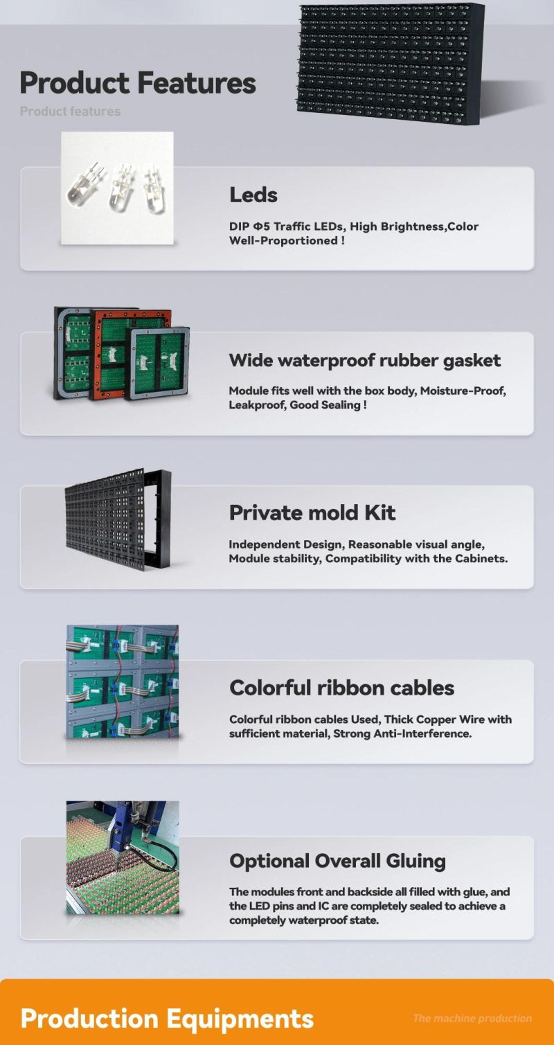 LED Display System Vms Traffic Control Card for P16 Modules