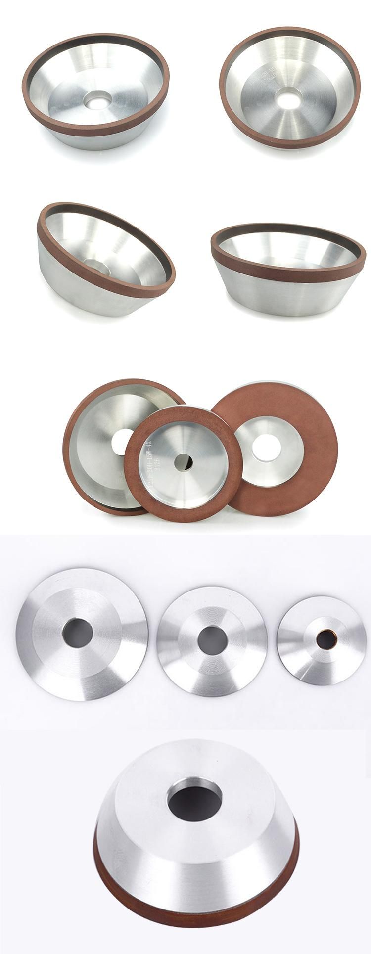 12V9 Bowl Shaped Resin Bond Diamond Grinding Wheel