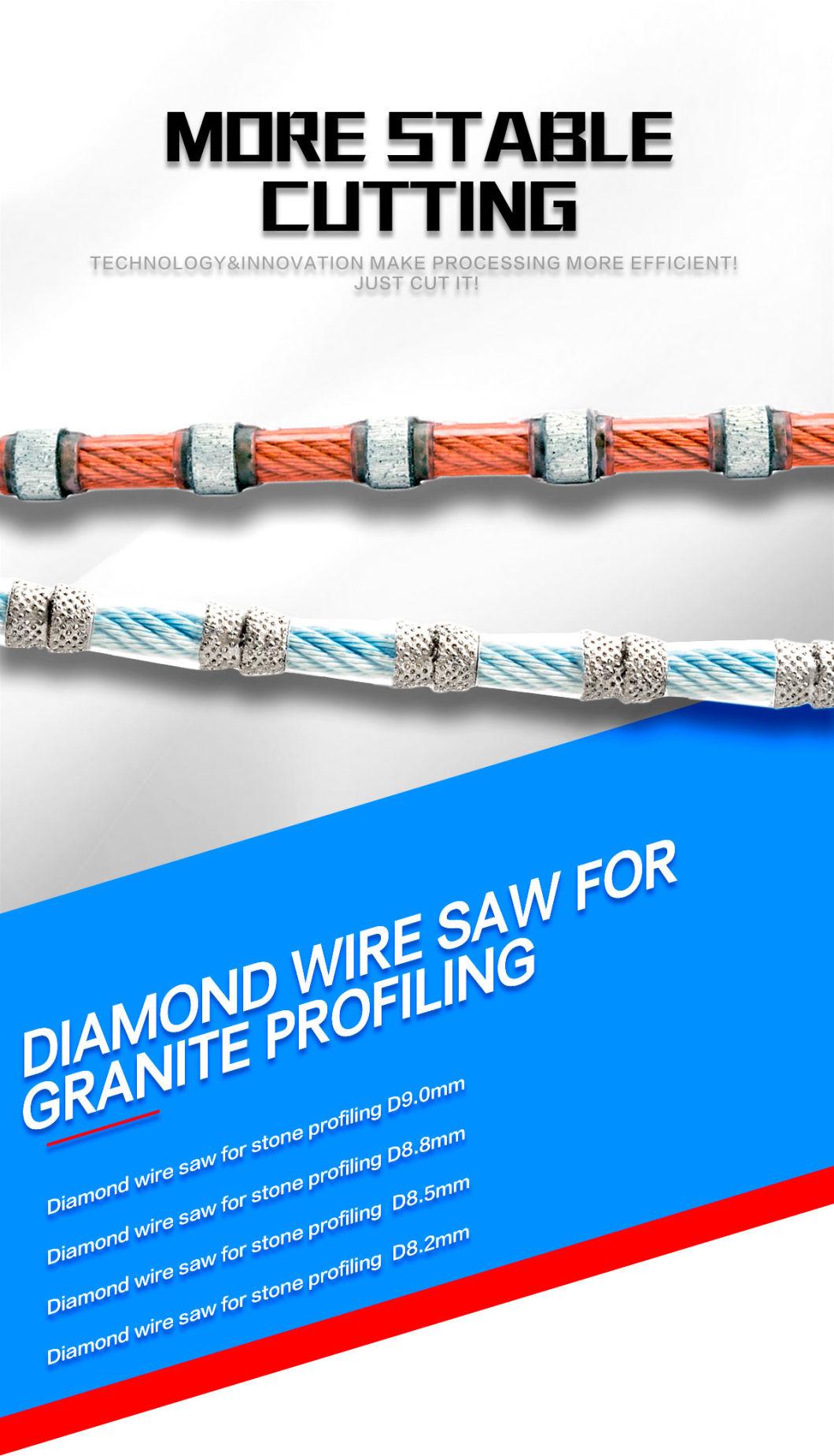 High Cost Performance Diamond Wire Saw Manufacturers for Stone Edge Cutting