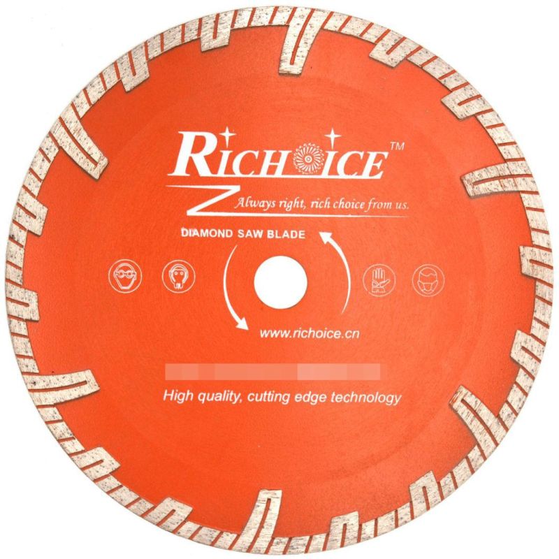 9"230mm Vacuum Brazed Diamond Saw Blade for Cutting Concrete Marble