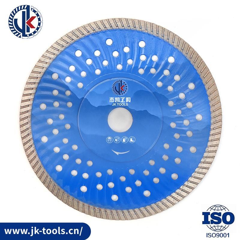 China Diamond Saw Blade/Suppliers 180mm Turbo Diamond Cutting Disc for Granite Slab Use Dry and Wet Cut Both