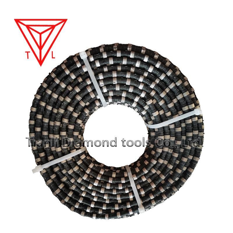 Diamond Serrated Wire Saw for Andsite