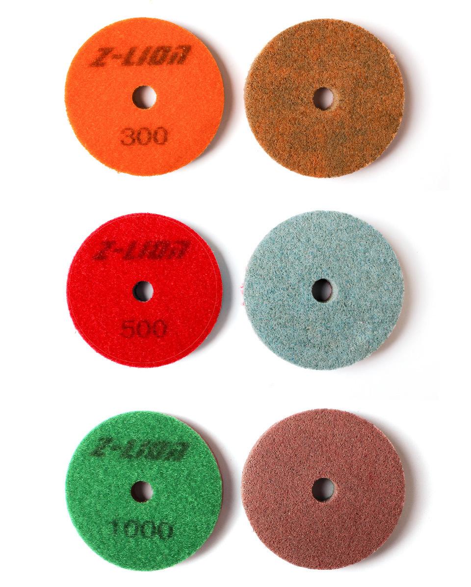 High Quality Sponge Pad Diamond Polishing Pad for Stone Granite Marble