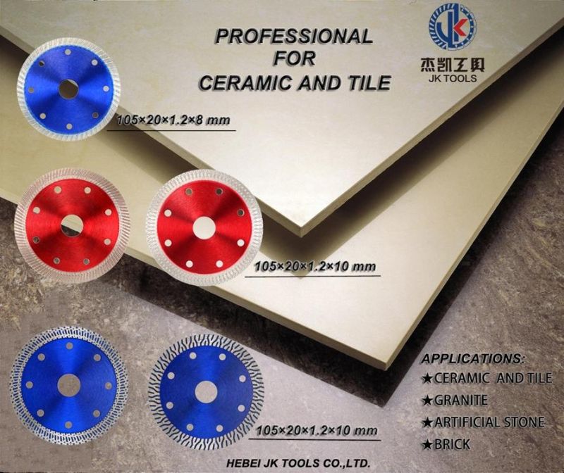 Professional Diamond Saw Blade Tool for Ceramic Cutting